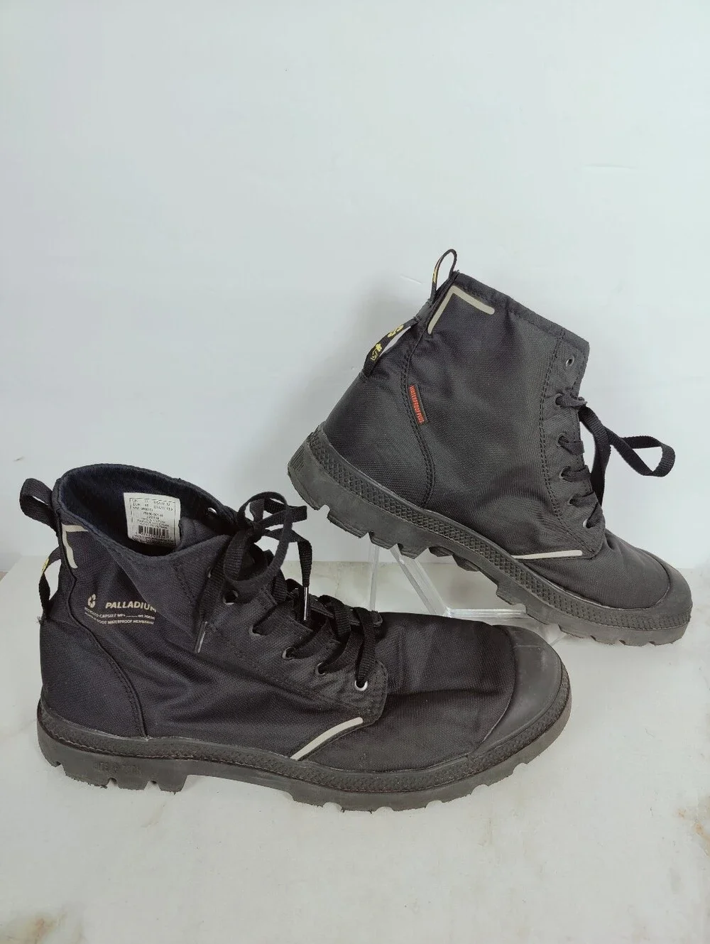 Palladium Pampa Lite+ RCYCLWP+ Waterproof Boots, Black, 12(M) 13.5(W)